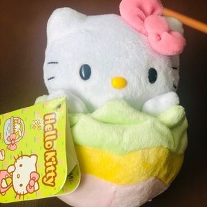 Hello Kitty Easter Egg 6" Plush NEW!